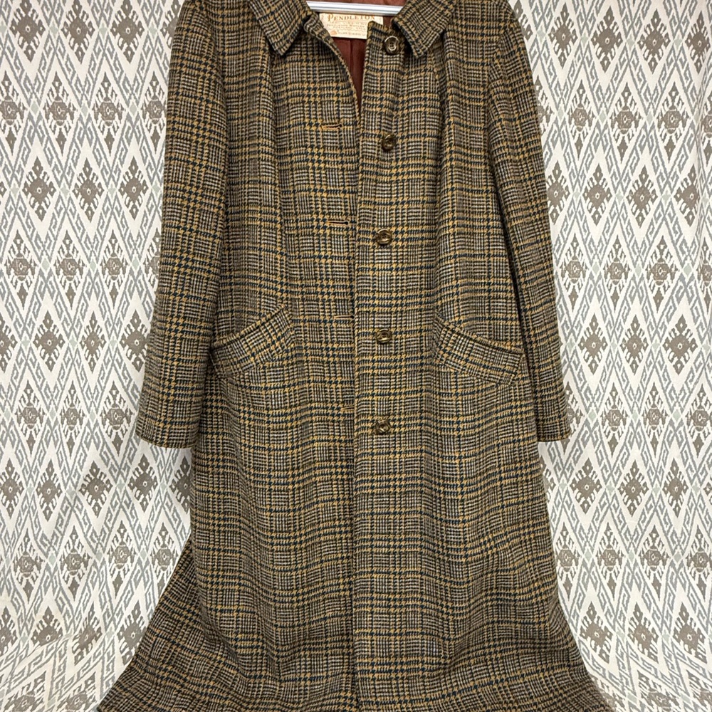 Pendleton Multicolor Wool Coat - image 1
